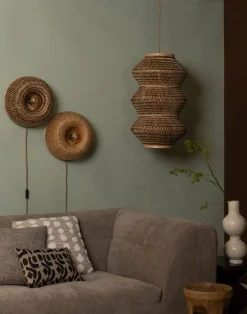 New Good&Mojo Barbados Wandlamp Natural, Brown