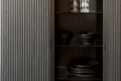 Outlet Zuiver Barbier Wandkast Zwart