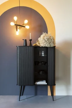 Outlet Zuiver Barbier Wandkast Zwart