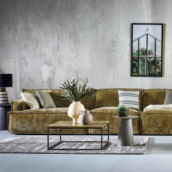 Trendhopper Barletta Hoekbank Army