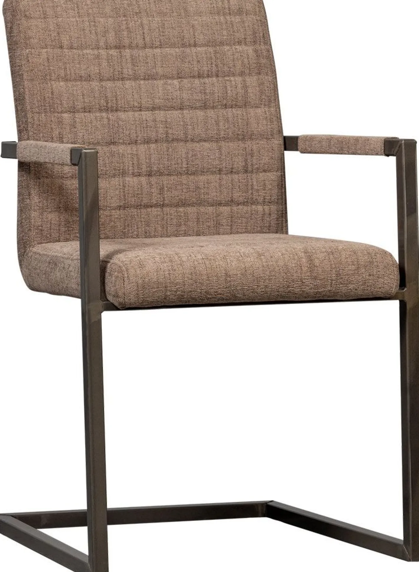 Outlet WOOOD Bas Armstoel Brown Melange