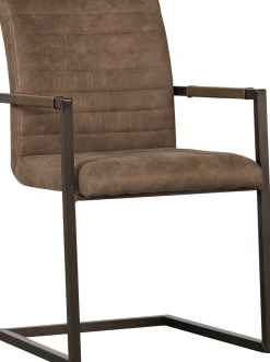 Sale WOOOD Bas Eetkamerstoel Taupe