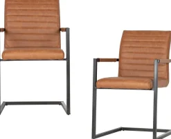 Discount WOOOD Bas Eetkamerstoel cognac