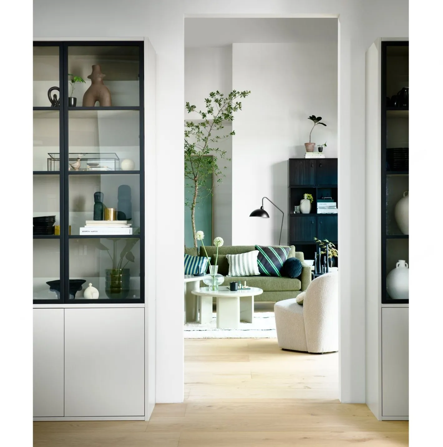 Sale vtwonen Basic Vitrinekast Mist