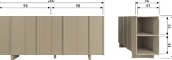 Sale WOOOD Basu Dressoir Mud