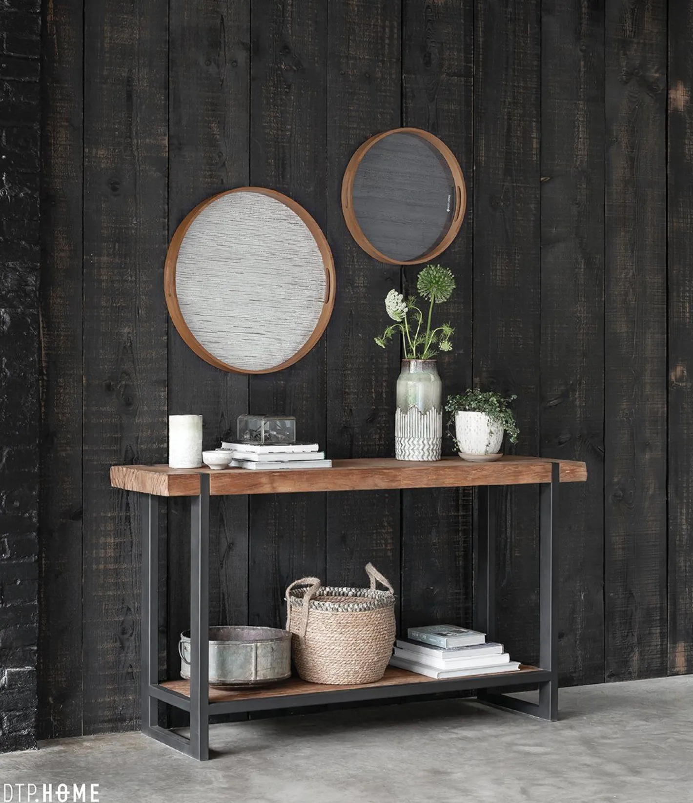 Online DTP Home Beam Wandtafel Bruin