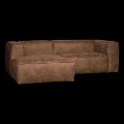 Sale WOOOD Bean Chaise Longue Hoekbank Cognac