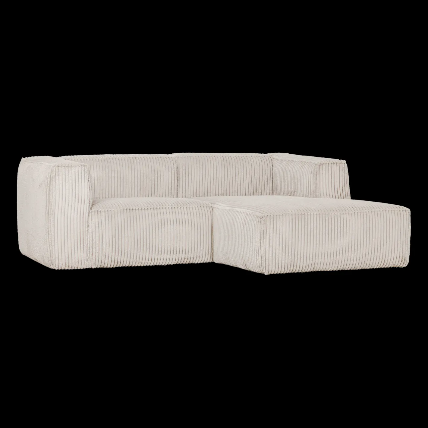 Outlet WOOOD Bean Chaise Longue Hoekbank Naturel