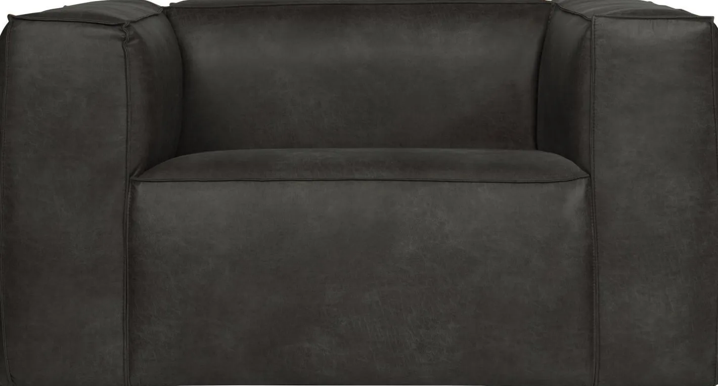 WOOOD Bean Fauteuil Black