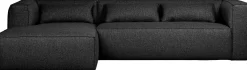 Sale WOOOD Bean Gemeleerd Links Hoekbank Dark Grey