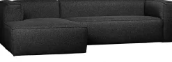 Sale WOOOD Bean Gemeleerd Links Hoekbank Dark Grey