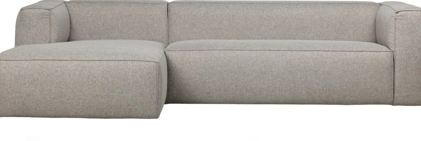 Sale WOOOD Bean Gemeleerd Links Hoekbank Light Grey