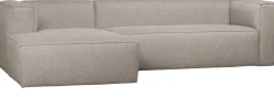 Sale WOOOD Bean Gemeleerd Links Hoekbank Light Grey