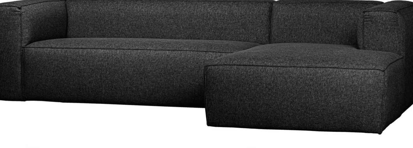 Sale WOOOD Bean Gemeleerd Rechts Hoekbank Dark Grey