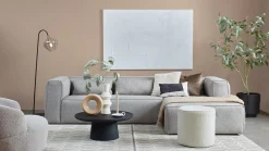 Online WOOOD Bean Gemeleerd Rechts Hoekbank Light Grey
