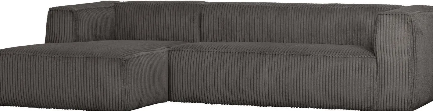 Online WOOOD Bean Rib Links Hoekbank Terrazzo