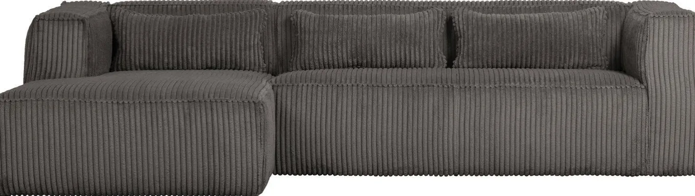 Online WOOOD Bean Rib Links Hoekbank Terrazzo