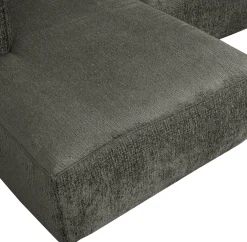 Discount WOOOD Bean Velvet Links Hoekbank Waterplant