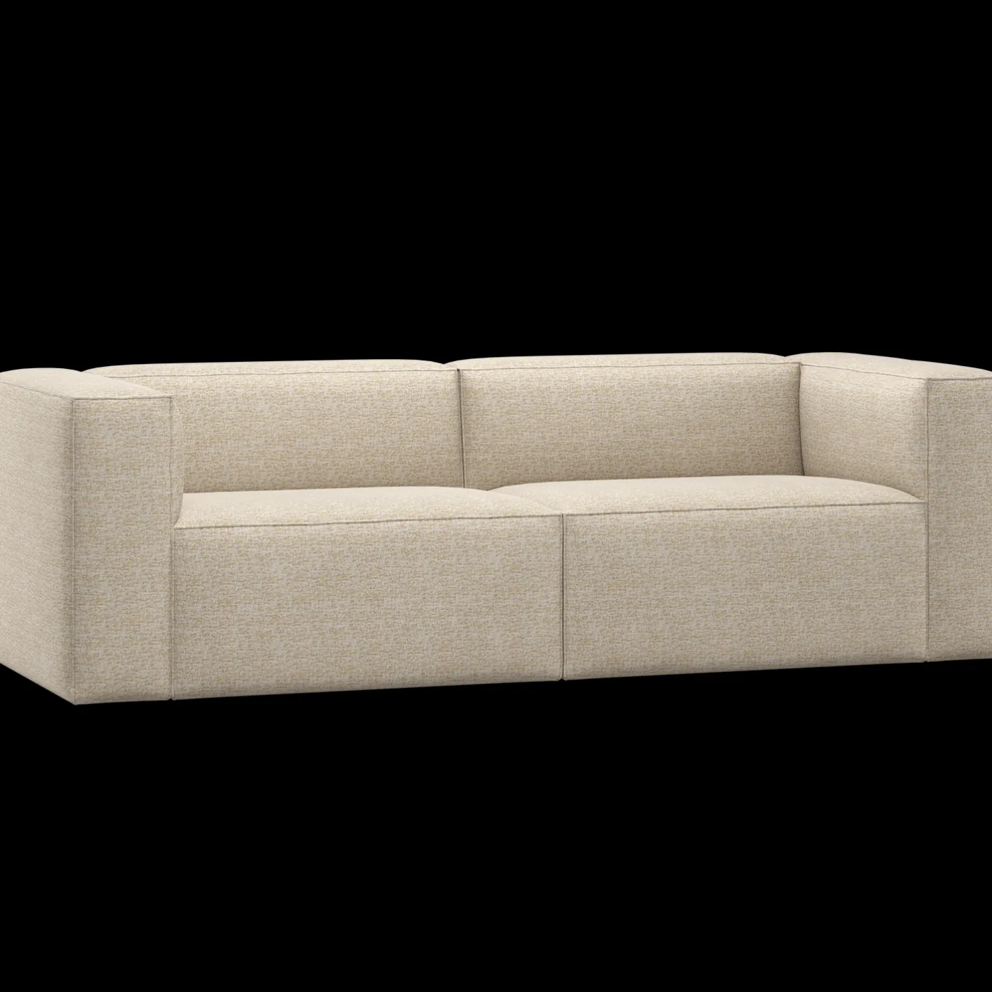 Online WOOOD Bean Zitbank Beige melange