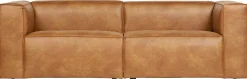 Discount WOOOD Bean 3,5-Zitsbank cognac