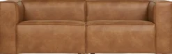 Discount WOOOD Bean 3,5-Zitsbank cognac