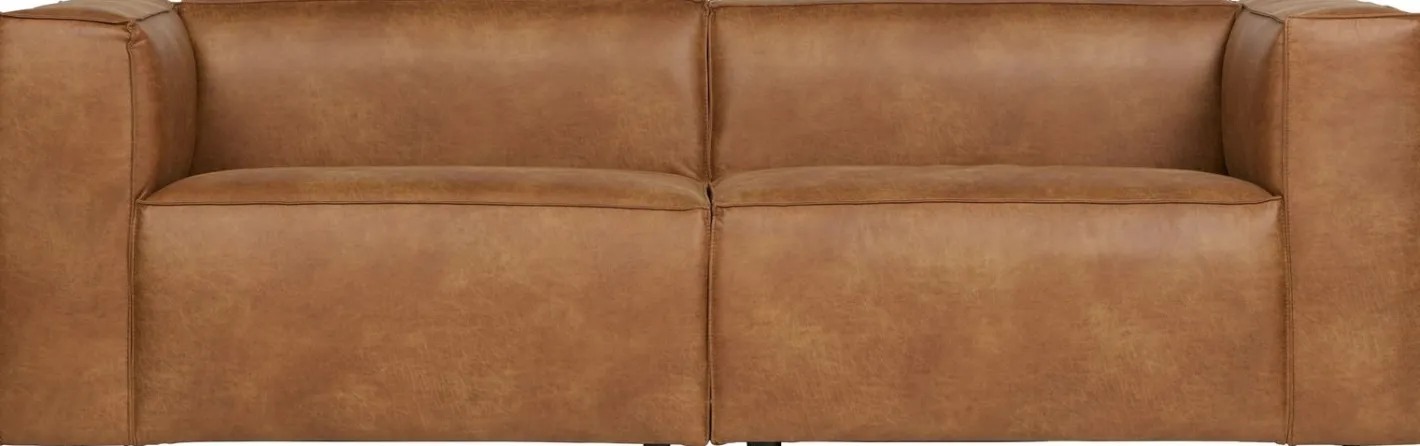 Discount WOOOD Bean 3,5-Zitsbank cognac