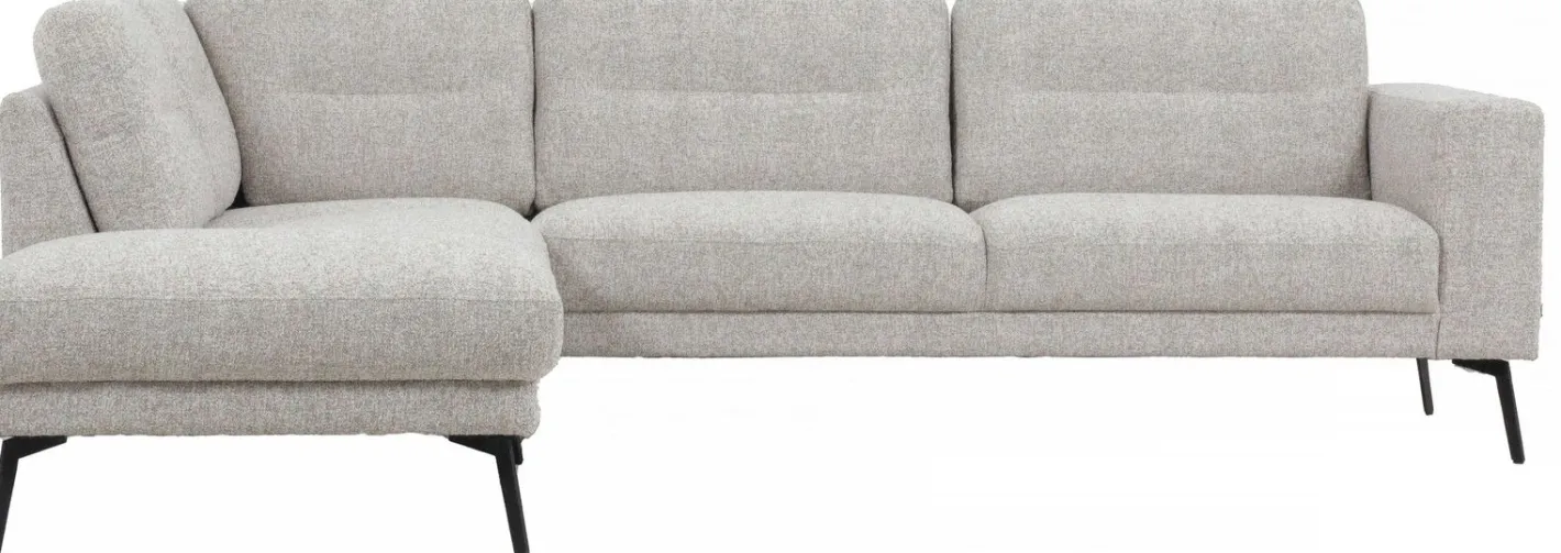 Outlet Eijerkamp Collectie Belle Hoek Links Hoekbank Bruin, Beige