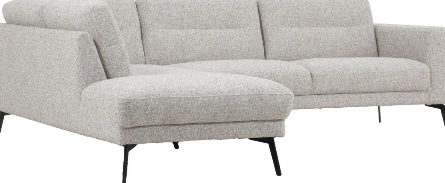 Outlet Eijerkamp Collectie Belle Hoek Links Hoekbank Bruin, Beige