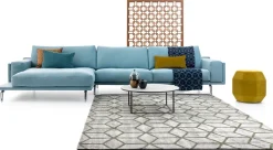 Online Leolux Bellice Hoekbank Blauw