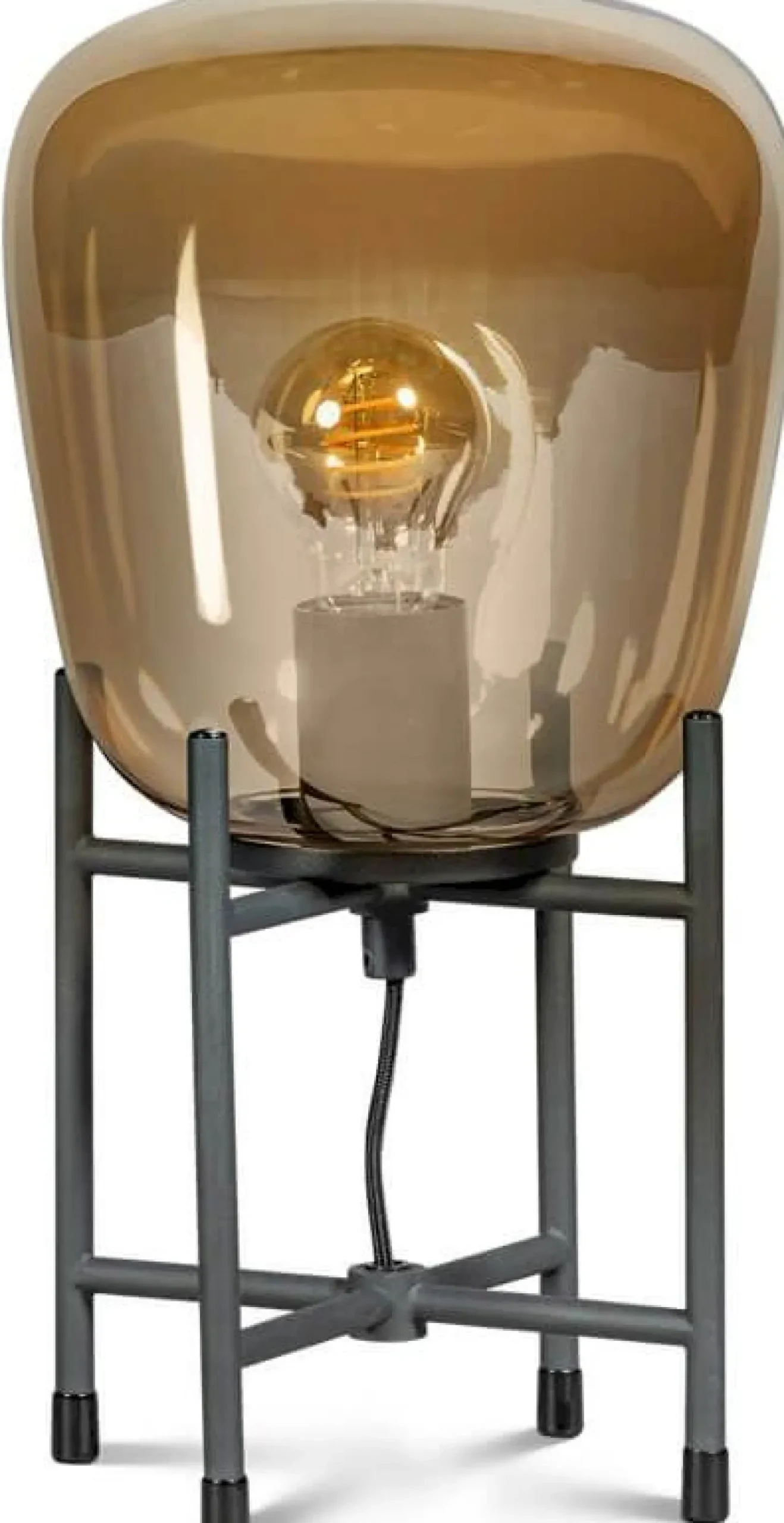 Outlet Eijerkamp Collectie Benn Tafellamp Zwart, Goud