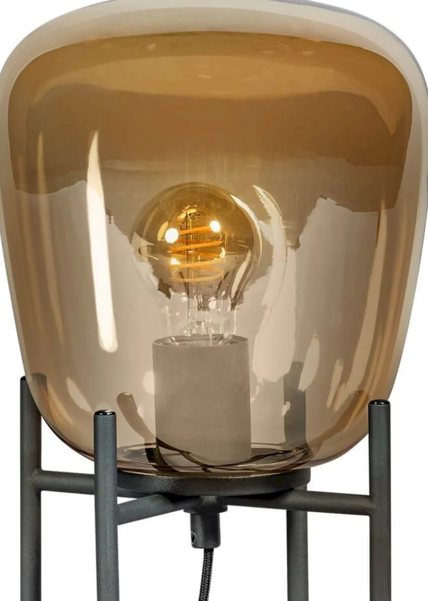 Outlet Eijerkamp Collectie Benn Tafellamp Zwart, Goud