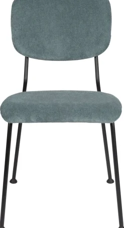 Hot Zuiver Benson (set van 2) Eetkamerstoel Grijsblauw