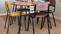 Hot Zuiver Benson (set van 2) Eetkamerstoel Okergeel