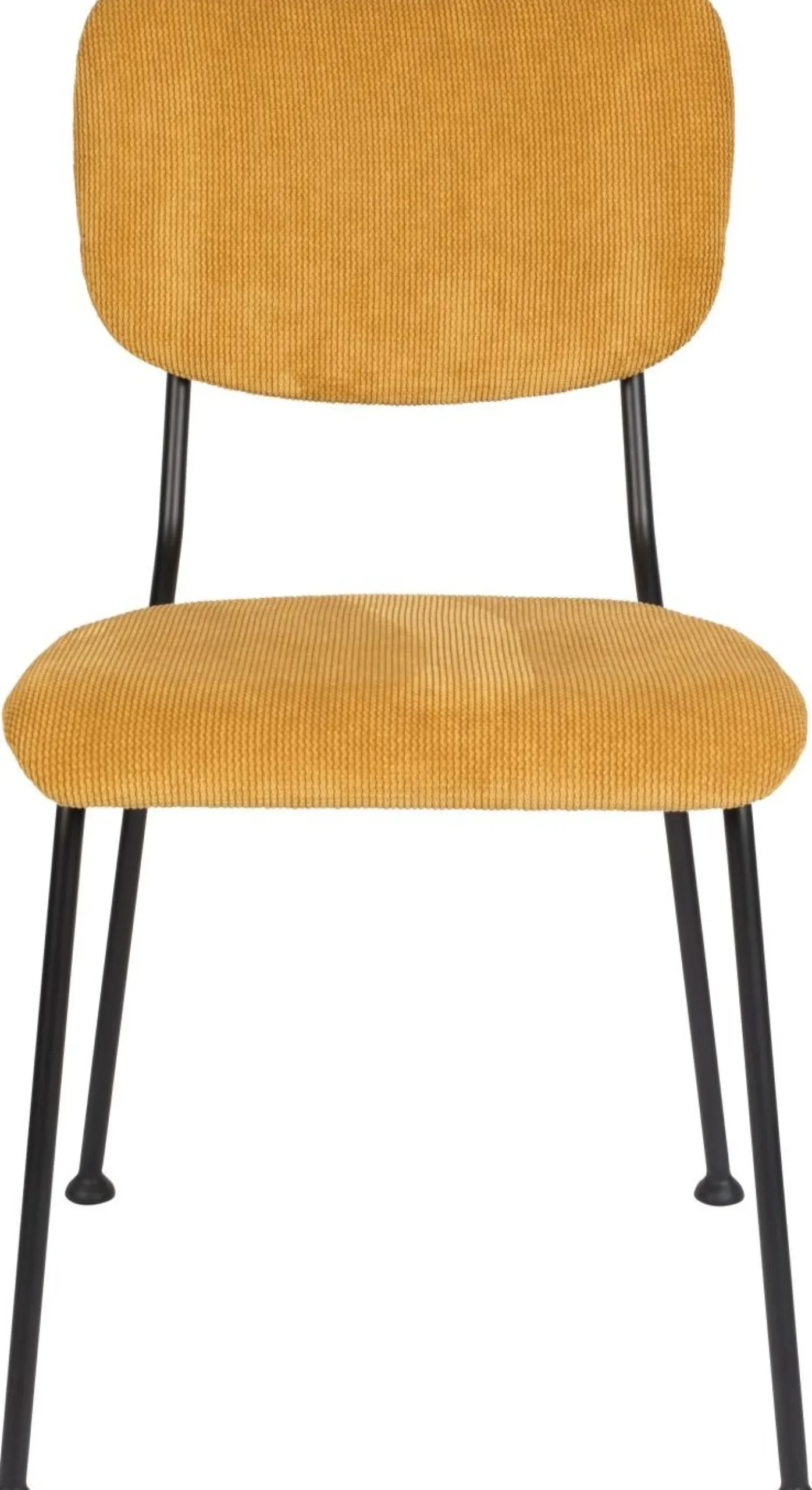 Hot Zuiver Benson (set van 2) Eetkamerstoel Okergeel