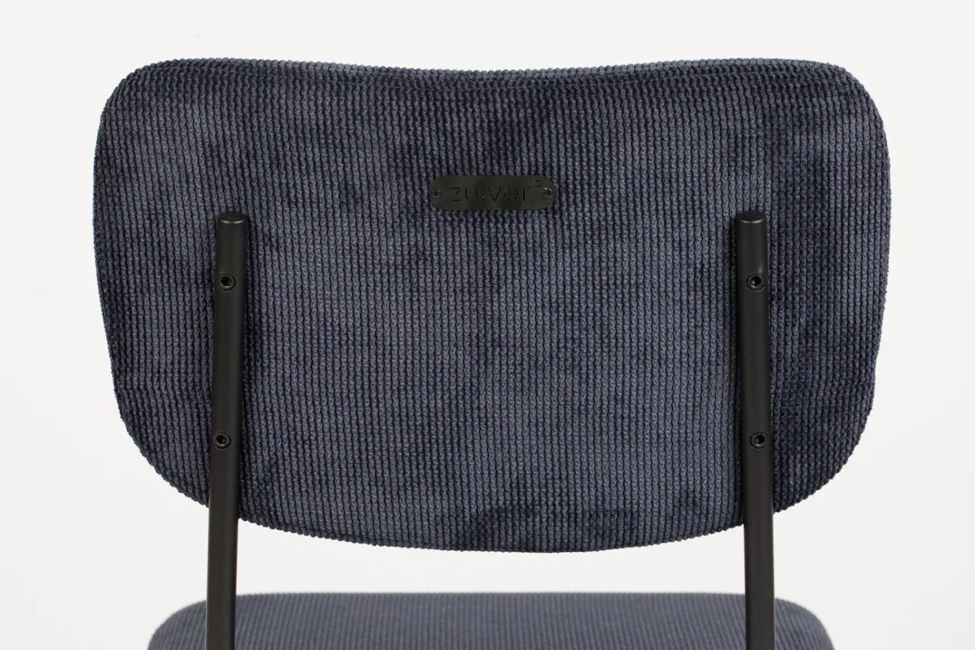 Best Zuiver Benson (set van 2) Eetkamerstoel Donkerblauw
