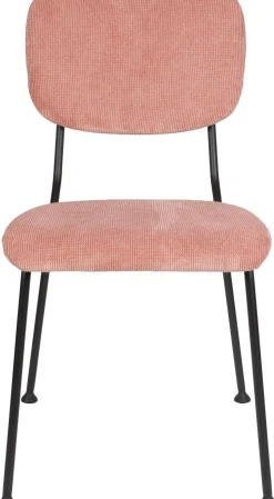 Sale Zuiver Benson (set van 2) Eetkamerstoel roze
