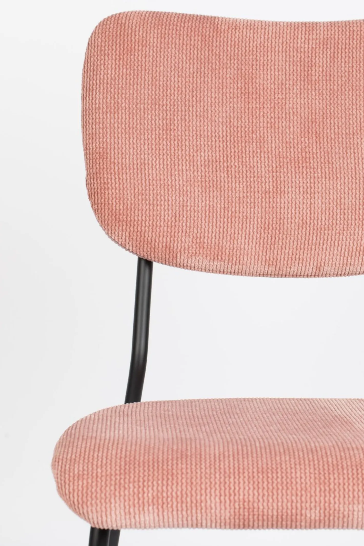 Sale Zuiver Benson (set van 2) Eetkamerstoel roze