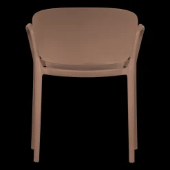 Best WOOOD Bent Tuinstoel Zalmroze