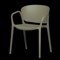 Discount WOOOD Bent Tuinstoel Green