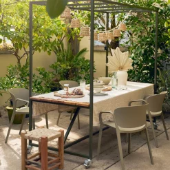 Discount WOOOD Bent Tuinstoel Green