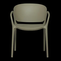 Discount WOOOD Bent Tuinstoel Green