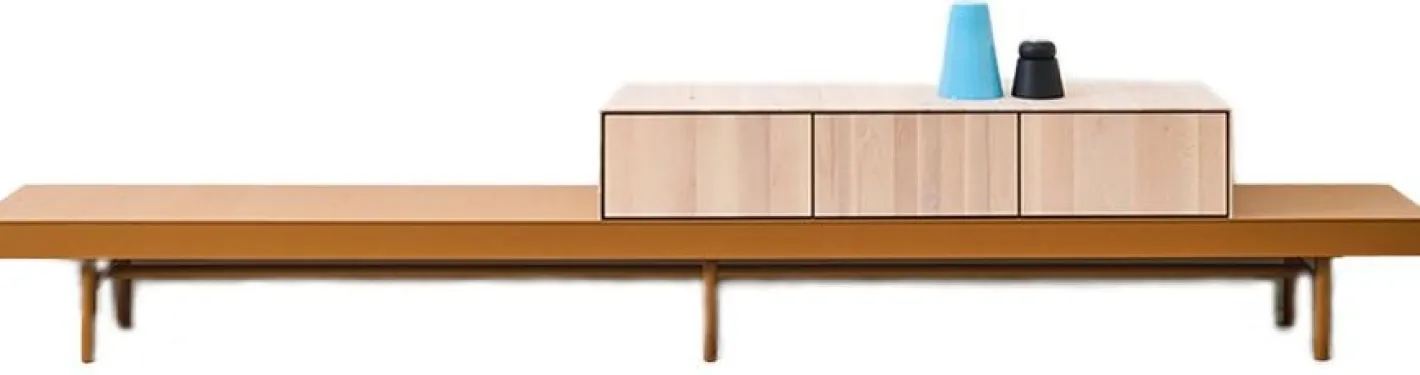 Clearance Pilat & Pilat Berend Tv-meubel Zeep Wit