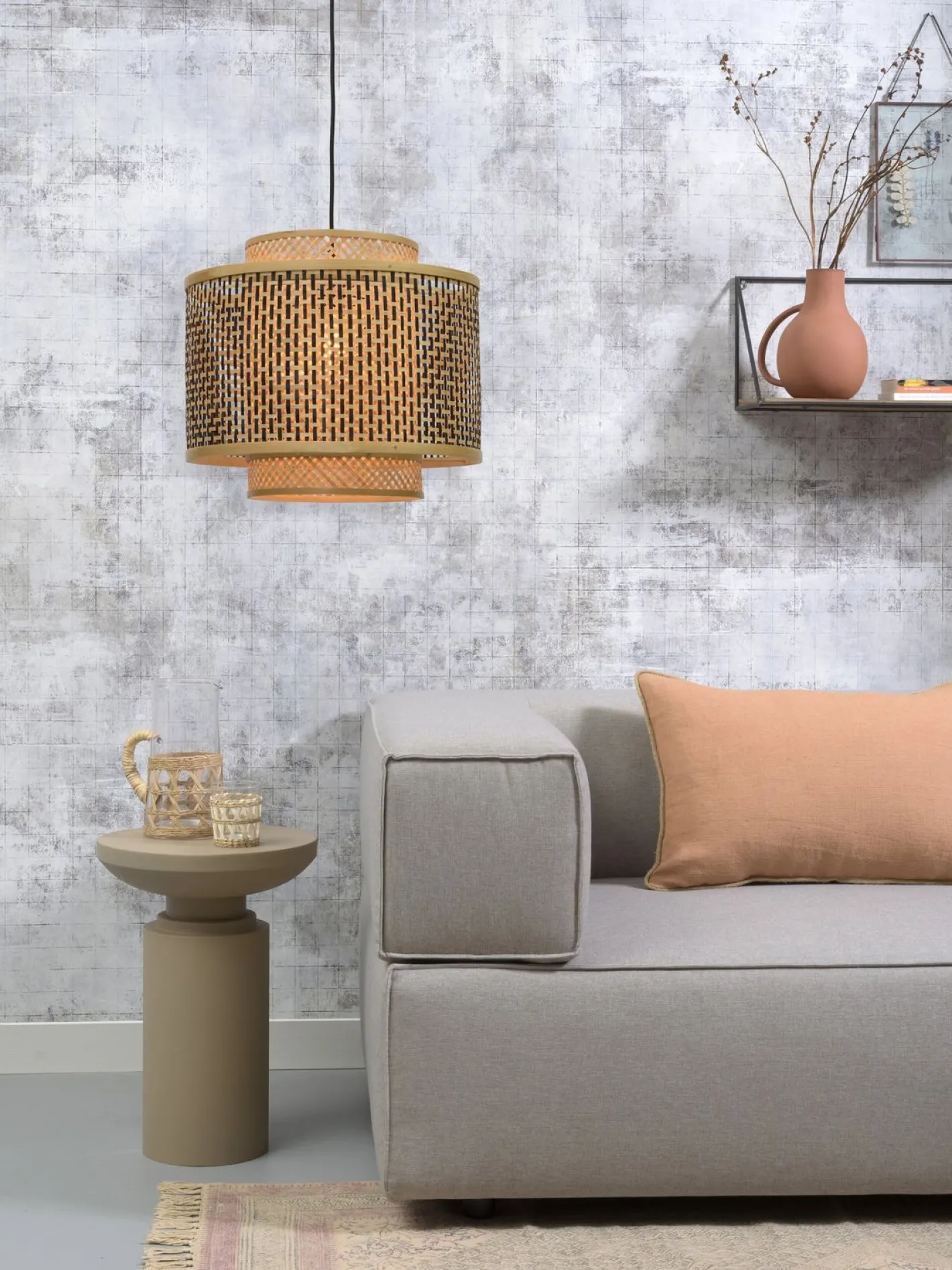 Online Good&Mojo Bhutan Hanglamp Natural