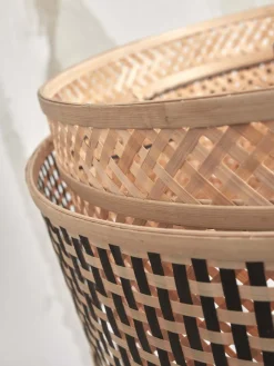 Sale Good&Mojo Bhutan Natural Vloerlamp Natural, Black
