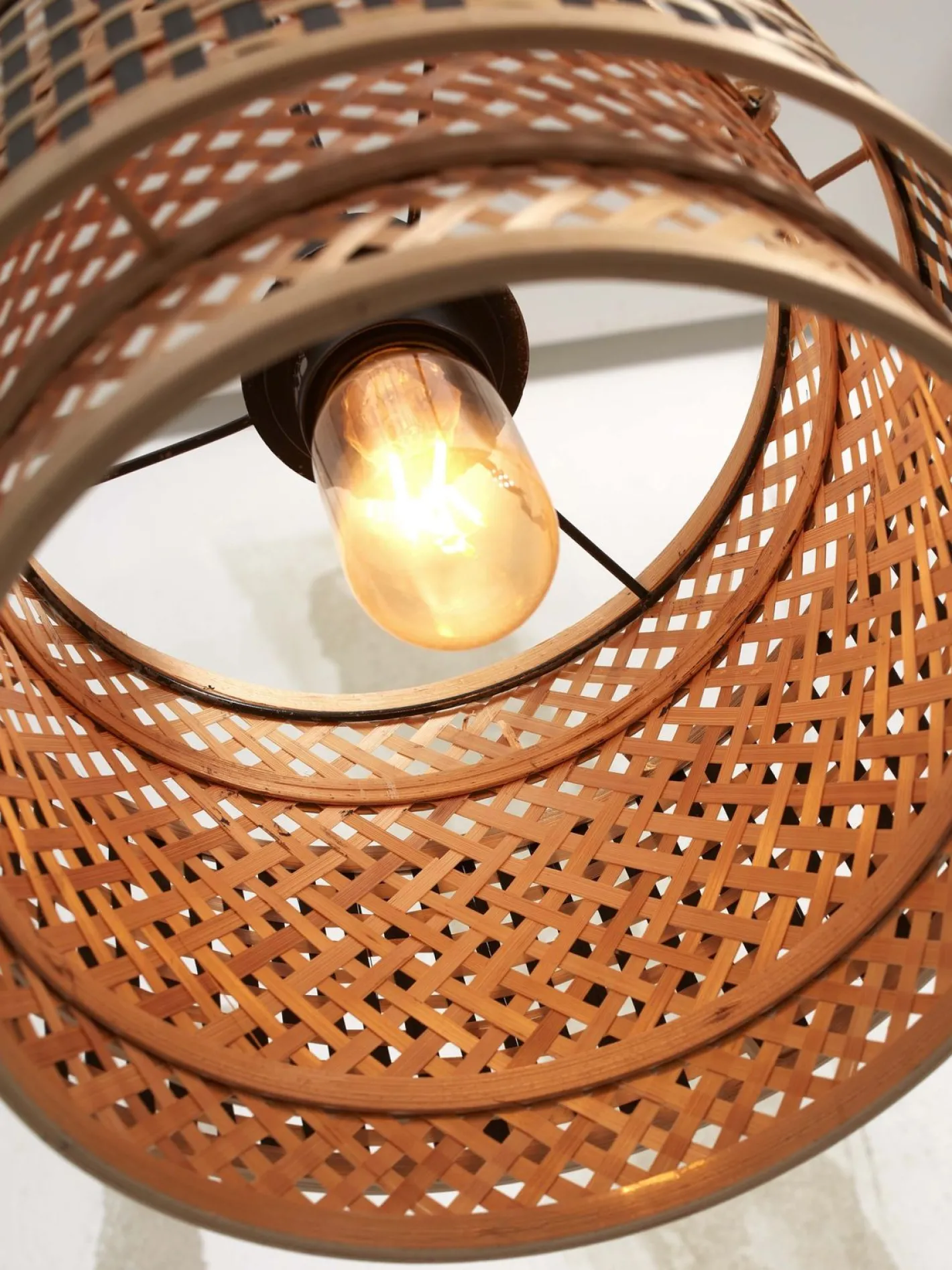 Clearance Good&Mojo Bhutan Plafondlamp Natural, Black