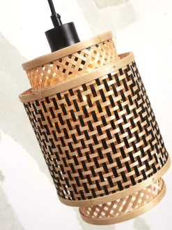 Hot Good&Mojo Bhutan S Hanglamp Natural, Black
