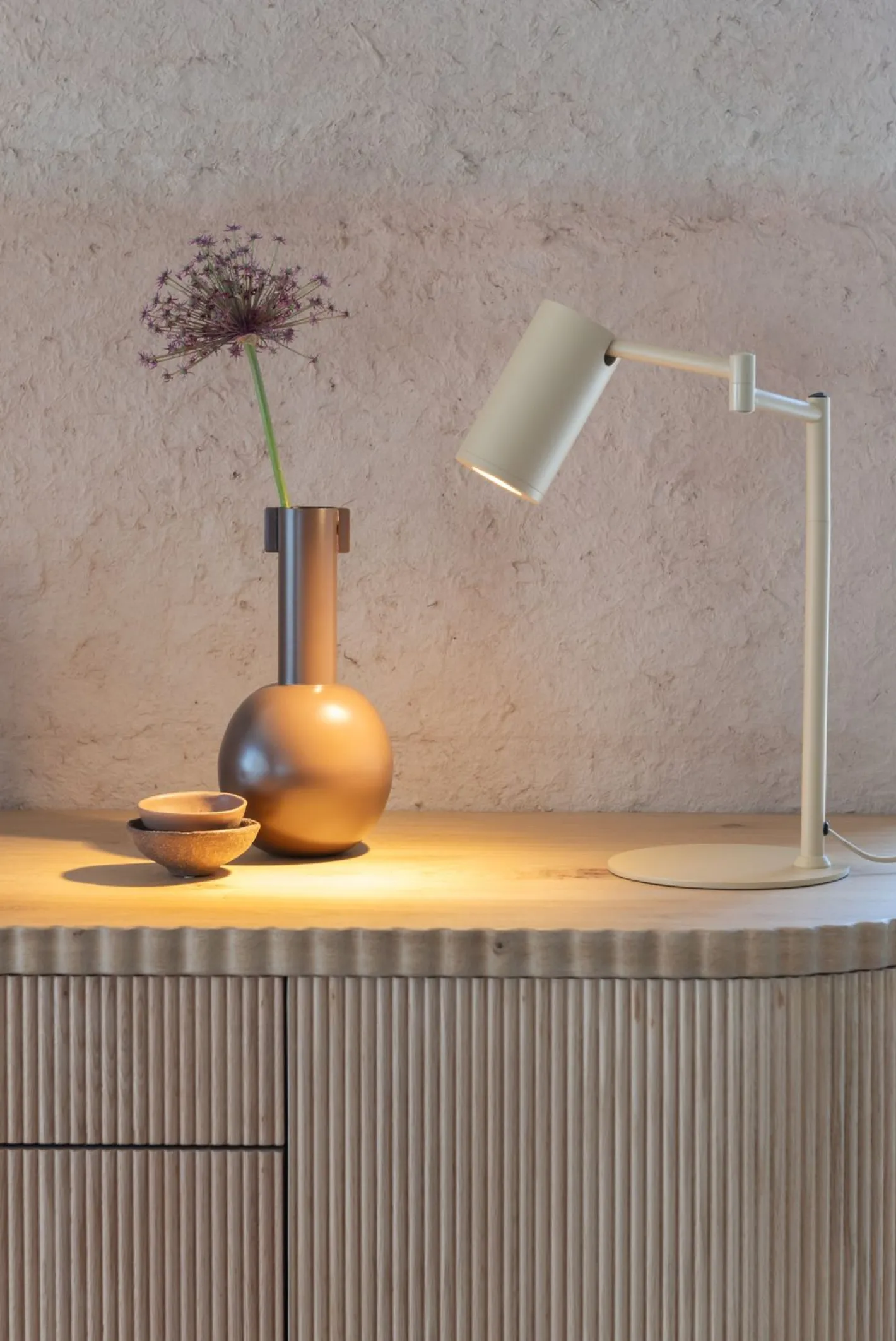 New It's about RoMi Bilbao Tafellamp Beige