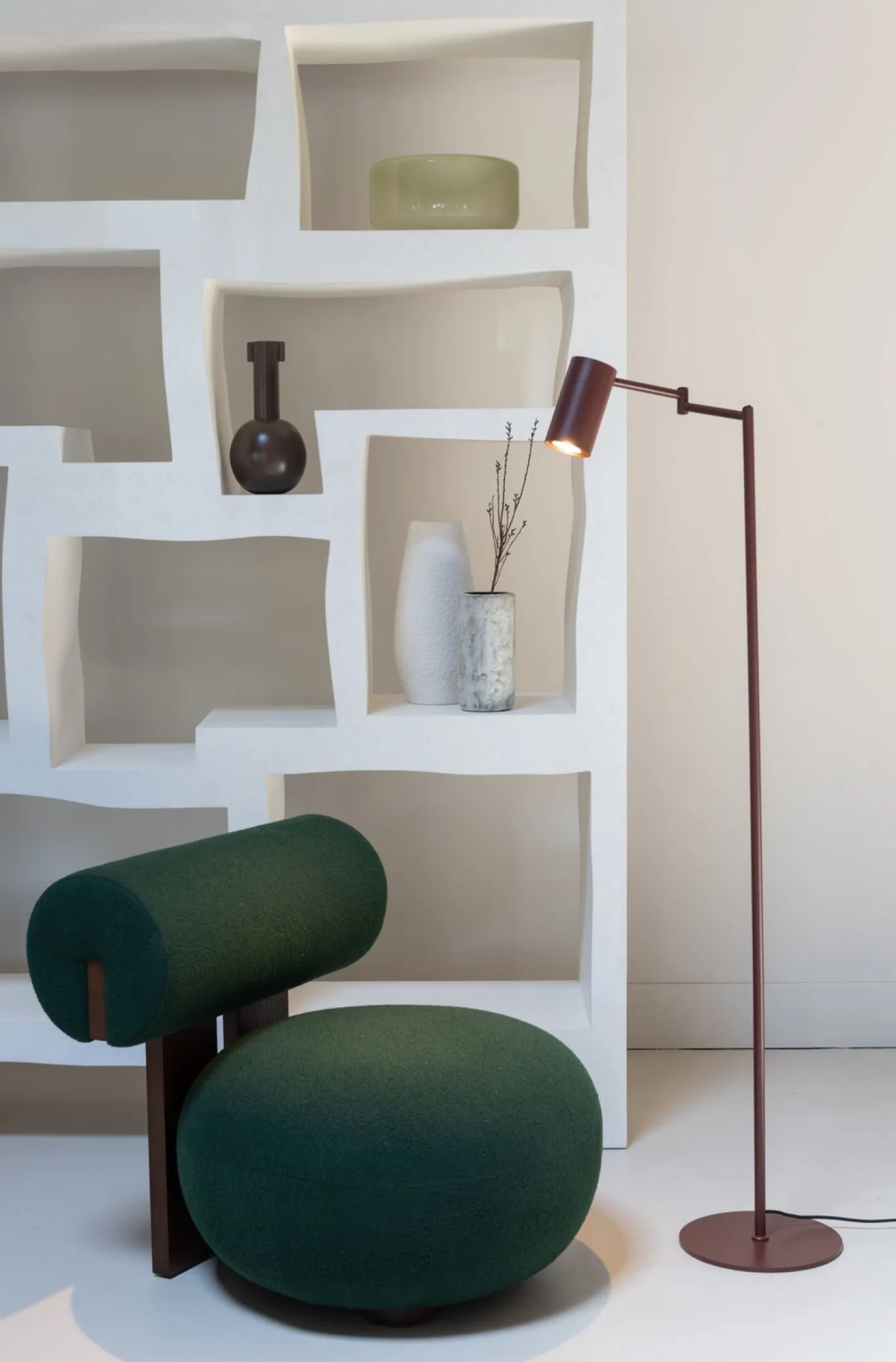 Hot It's about RoMi Bilbao Vloerlamp Burgundy