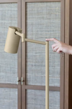 Discount It's about RoMi Bilbao Vloerlamp Beige