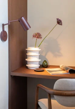 Hot It's about RoMi Bilbao Wandlamp Burgundy